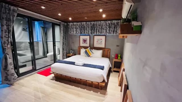 墾丁船帆石原宿｜國旅卡特約｜可包棟民宿-豪華雙人房-1