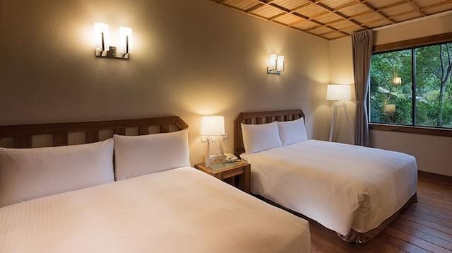 力麗馬告生態園區｜棲蘭山莊-歐式精緻四人房-2