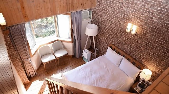 力麗馬告生態園區｜棲蘭山莊-溫馨閣樓六人房-3