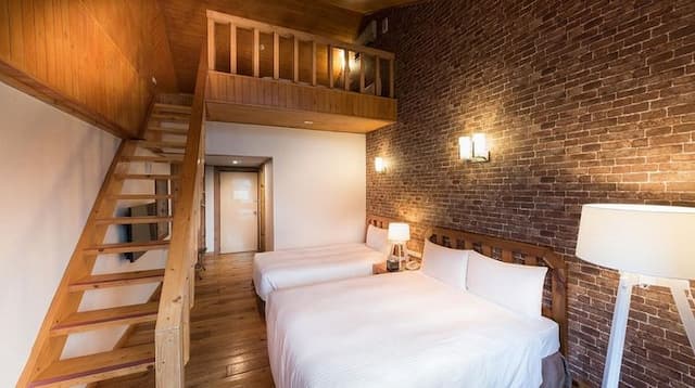 力麗馬告生態園區｜棲蘭山莊-溫馨閣樓六人房-6