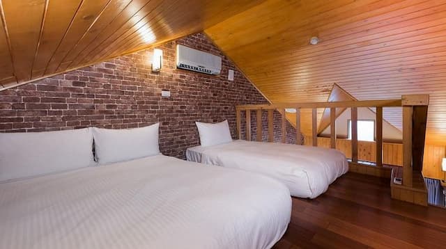 力麗馬告生態園區｜棲蘭山莊-溫馨閣樓六人房-2