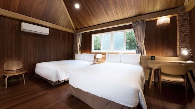 力麗馬告生態園區｜棲蘭山莊-林間四人房-2