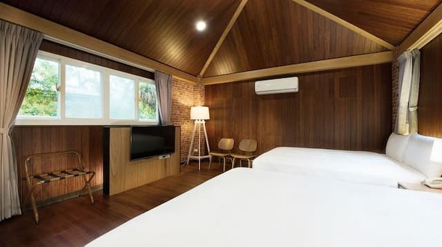 力麗馬告生態園區｜棲蘭山莊-林間四人房-1