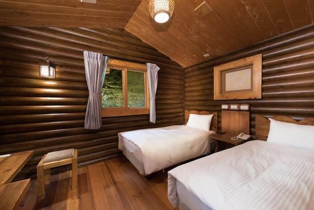 力麗馬告生態園區｜明池山莊-木屋雙人房-1