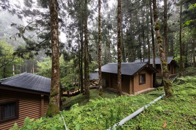 力麗馬告生態園區｜明池山莊-木屋雙人房-3