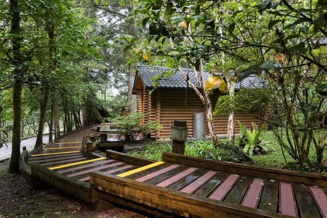 力麗馬告生態園區｜明池山莊-木屋雙人房-5