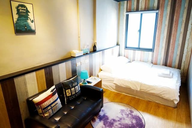 輕停文旅｜英倫工業風-BAKER STREET 雙人房-1