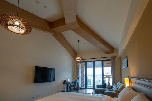 Kenting Relaxury Inn-Deluxe Double Room with Balcony and Sea View-7