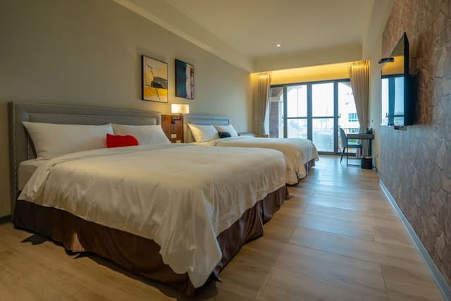 Kenting Relaxury Inn-Family Room with Sea View-4