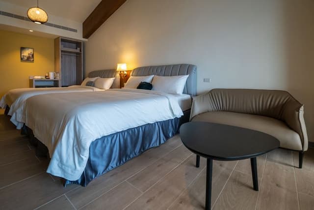 Kenting Relaxury Inn-Family Room with Sea View-7