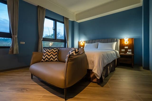 Kenting Relaxury Inn-King Room with Mountain View-4