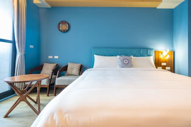 Kenting Relaxury Inn-Double Room with Sea View-1