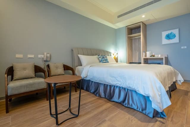 Kenting Relaxury Inn-Double Room with Sea View-3