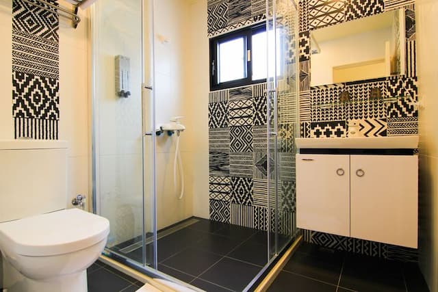 Police Home B&B-Double room (Bali style, black and white classic) (large double room)-10