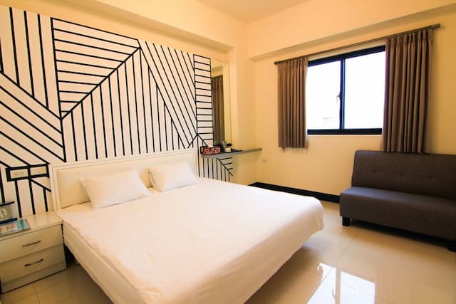 Police Home B&B-Double room (Bali style, black and white classic) (large double room)-8