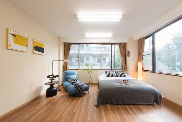 寅Hotel 六義園｜山手線車站3分鐘，上野淺草商圈，六義園、古河庭院，交通餐飲便利-中里B-3