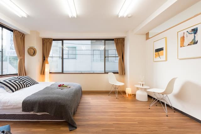 寅Hotel 六義園｜山手線車站3分鐘，上野淺草商圈，六義園、古河庭院，交通餐飲便利-中里B-5