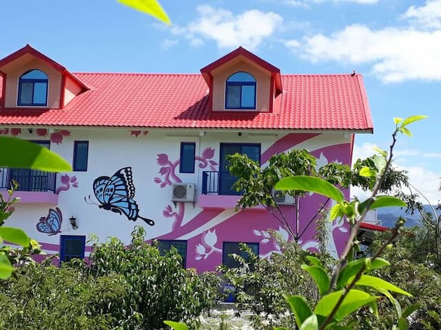 稻香田園民宿-六人家庭房(三大床)-5