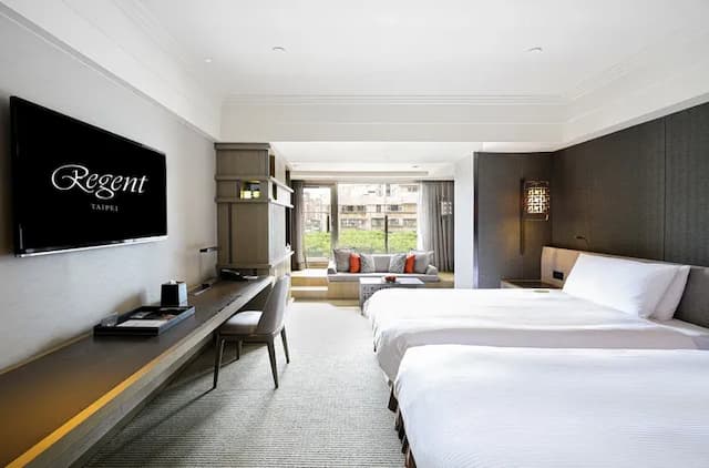 Regent Taipei Hotel-2 Twin Premium Balcony-2