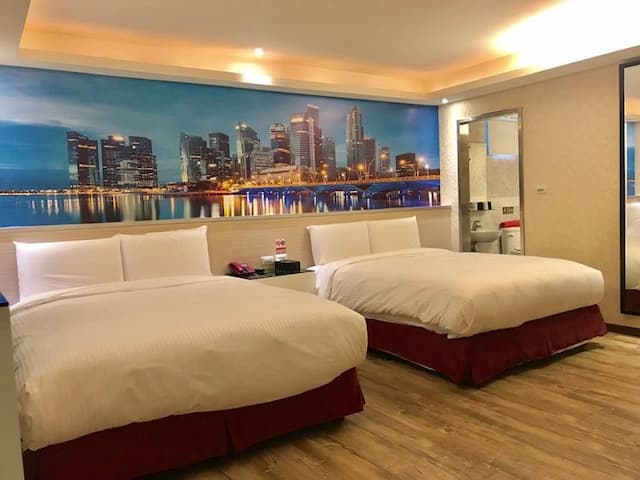 旅居文旅｜土城館-家庭四人房-1