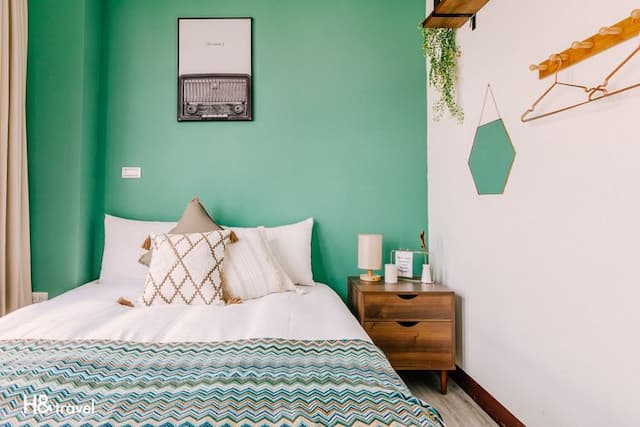 台南海安藝術公寓民宿｜緊鄰神農街/海安路美食商圈-高級雙人房-貳5Ｂ、貳3Ｂ-7