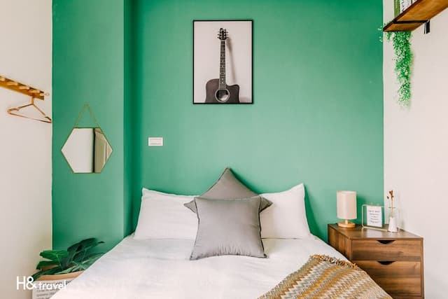 台南海安藝術公寓民宿｜緊鄰神農街/海安路美食商圈-高級雙人房-貳5Ｂ、貳3Ｂ-3