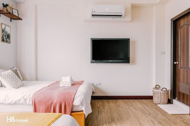 台南海安藝術公寓民宿｜緊鄰神農街/海安路美食商圈-高級四人房-貳4Ａ-3