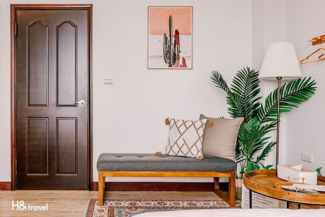 台南海安藝術公寓民宿｜緊鄰神農街/海安路美食商圈-高級四人房-貳4Ａ-6