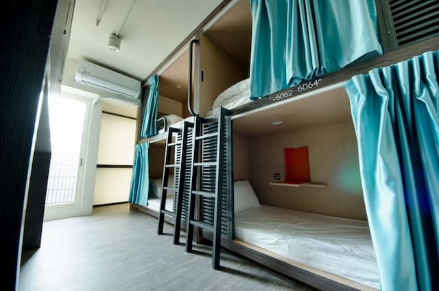 Loosha Hostel-1 bed in a mixed dormitory (4 people)-1