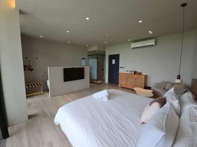 Ningxia Light-Sea View King Room with Bathtub-4