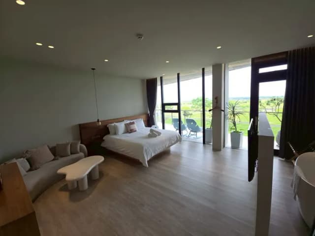 Ningxia Light-Sea View King Room with Bathtub-1