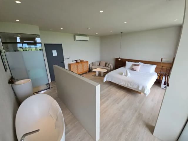 Ningxia Light-Sea View King Room with Bathtub-5