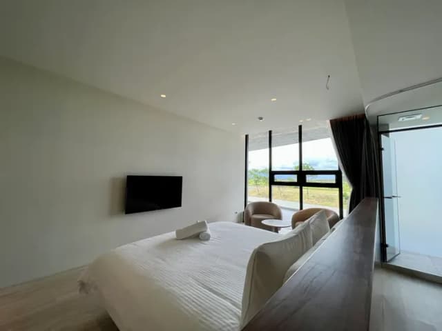 Ningxia Light-Sea View Double Room with Bathtub-2