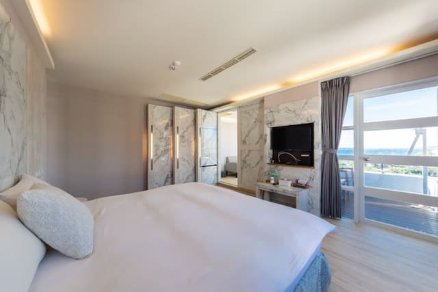 Lanhiwan Inn-Ocaen view room l Double Room with Sea View-9