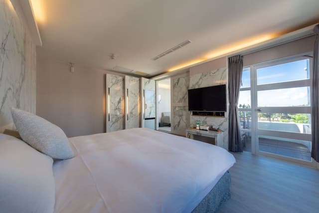 Lanhiwan Inn-Ocaen view room l Double Room with Sea View-4