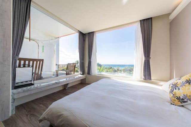 Lanhiwan Inn-Ocaen view room l Quadruple Room with Sea View-4