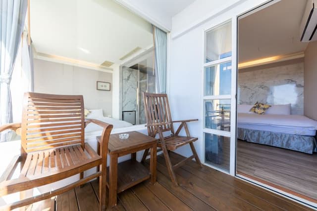 Lanhiwan Inn-Ocaen view room l Quadruple Room with Sea View-10