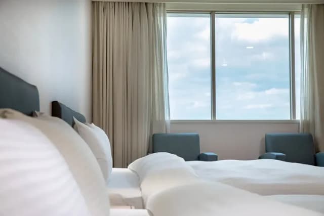 Xinshe Hotel｜Zhongli Branch-Quadruple room with City View-4
