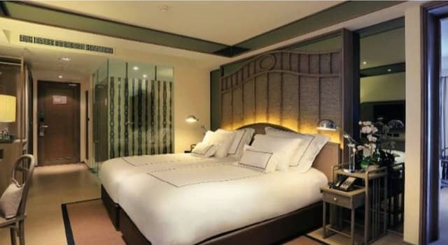 曼谷里瓦蘇里亞酒店 (Riva Surya Bangkok - SHA Extra Plus)-河景高級特大號床間 (不附早餐) (Riva Room -room only)-1