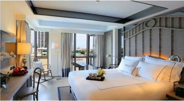 曼谷里瓦蘇里亞酒店 (Riva Surya Bangkok - SHA Extra Plus)-河景高級特大號床間 (不附早餐) (Riva Room -room only)-3