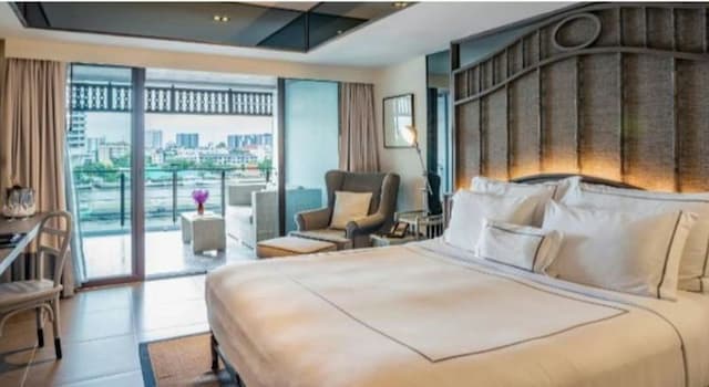 曼谷里瓦蘇里亞酒店 (Riva Surya Bangkok - SHA Extra Plus)-河景豪華雙人或雙床間 (不附早餐) (Deluxe Riva Room -room only)-1