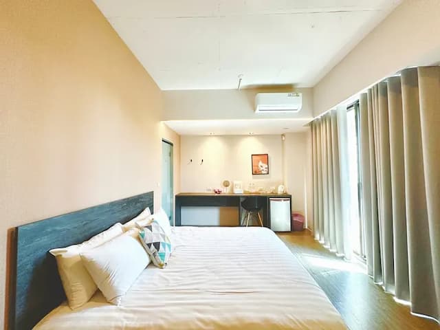 默默旅宿-平日優惠｜簡約雙人房-11