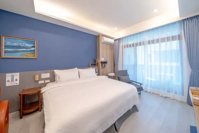 宜蘭高人氣電梯包棟民宿 | KTV&85吋大螢幕&電動麻將&按摩椅&dyson吹風機 |-包棟  | 雙人房*2.四人房*2（訂房後請主動與我們聯繫）-14