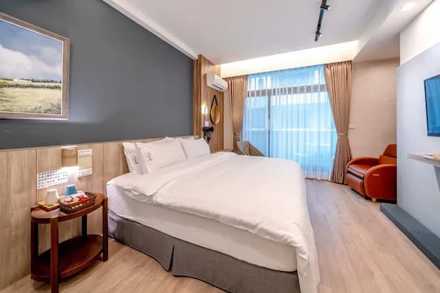 宜蘭高人氣電梯包棟民宿 | KTV&85吋大螢幕&電動麻將&按摩椅&dyson吹風機 |-包棟  | 雙人房*2.四人房*2（訂房後請主動與我們聯繫）-15