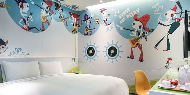 新驛旅店台中車站店-雙人客房-4