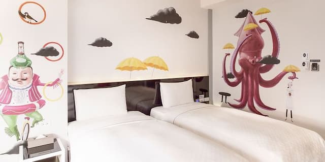 新驛旅店台中車站店-雙人客房-2