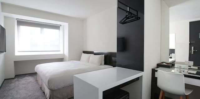 新驛旅店台中車站店-豪華雙人客房-7