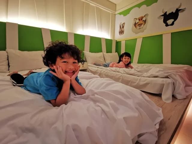 奇異果快捷旅店-中正店｜ 近柳川水岸步道、中華路夜市-親子四人房-5