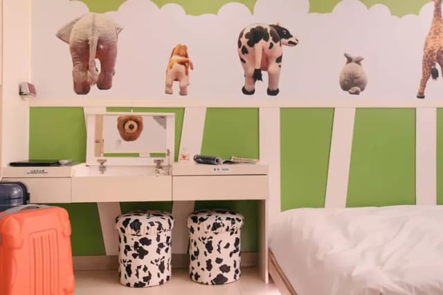 奇異果快捷旅店-中正店｜ 近柳川水岸步道、中華路夜市-親子四人房-3