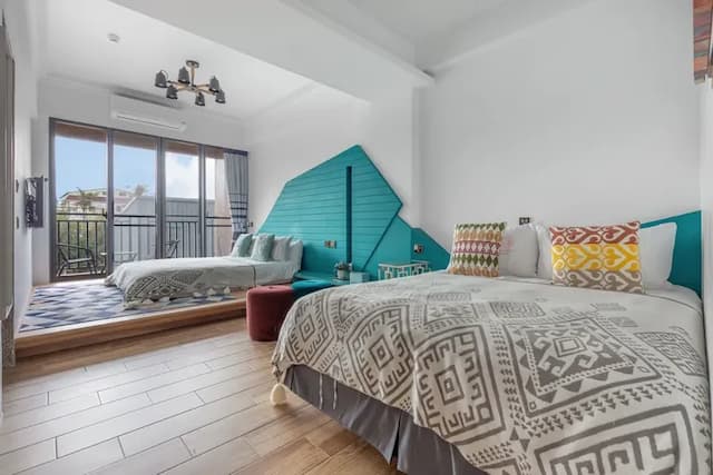 墾丁芙寶屋輕旅-四人房-附陽台-10